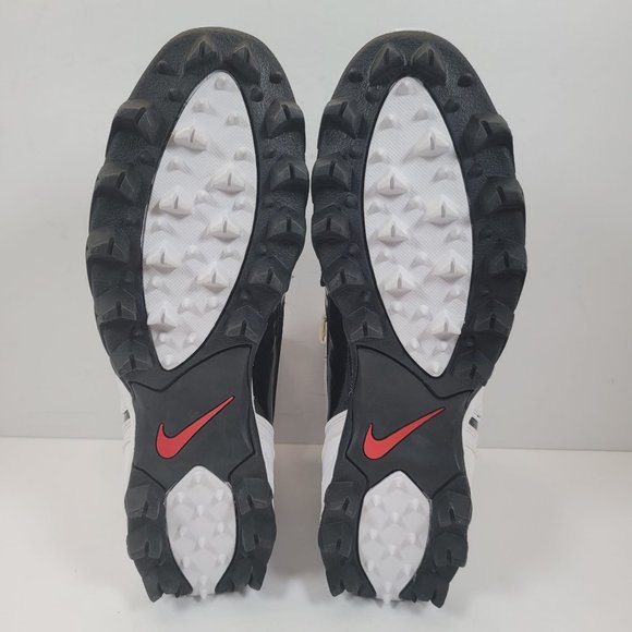 Nike Air Zoom Vick 2007 Men\'s Black White Football Cleats 315777-001 US Size 9